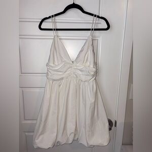 White Women's Dress